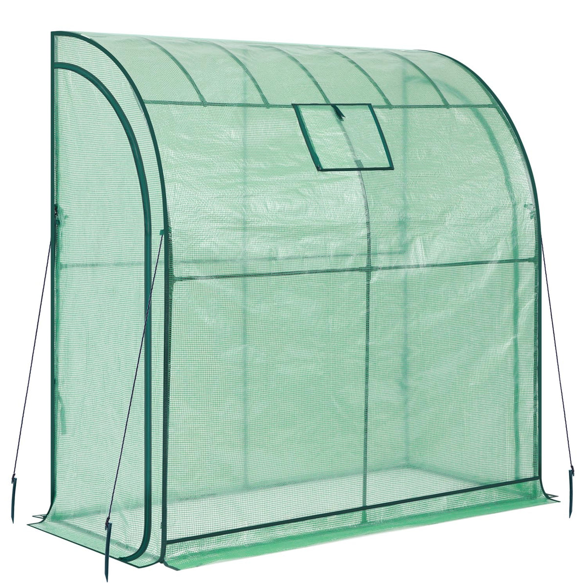 Ohuhu Lean-to Greenhouse UV-resistant cover providing durable protection