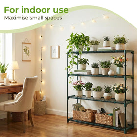 Ohuhu multi-functional display rack used indoors and outdoors