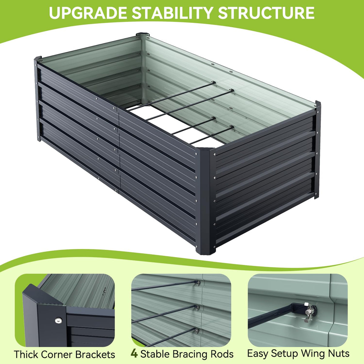 Ohuhu tool-free panel design enables quick assembly.