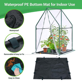 Ohuhu rust-resistant metal frame offers durable support in any weather.