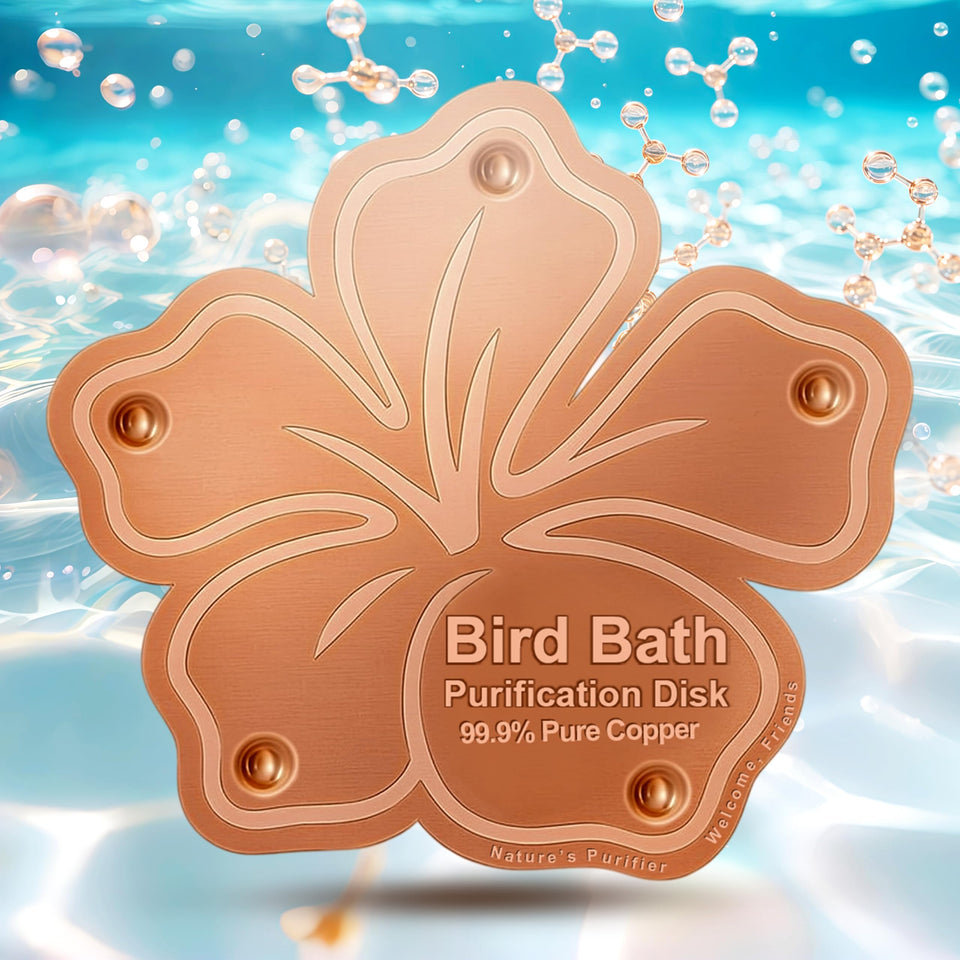 OICEME copper purification disc close-up, rust-free design for clean water.