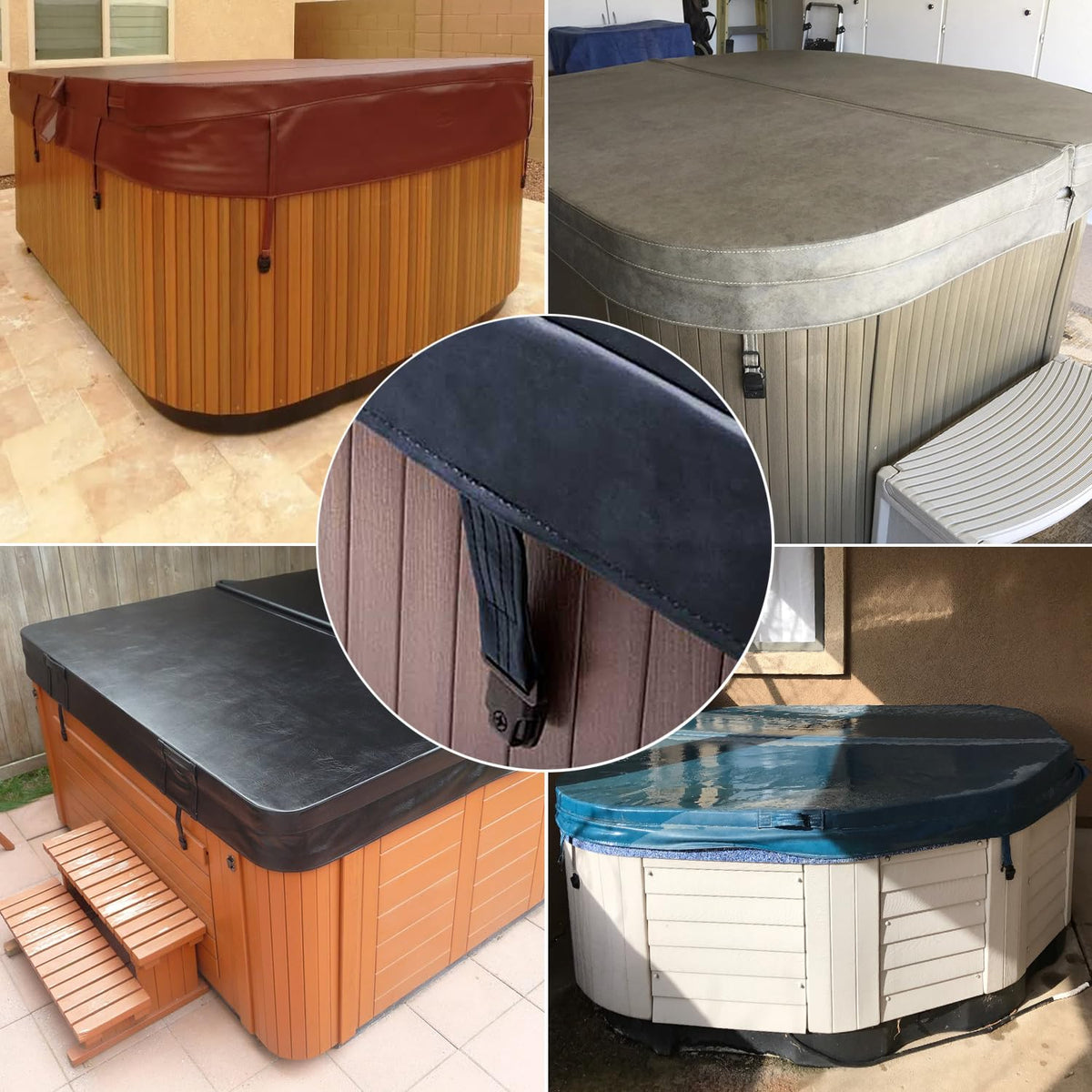 OIIKI edge protector component helps guard spa cover edges