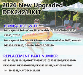 OIMDK Hayward Swim-Clear filter clamp shown for quick compatibility and easy installation
