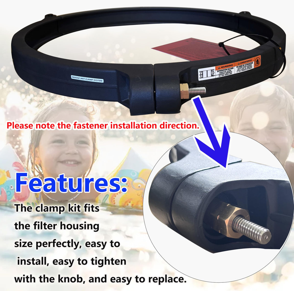 OIMDK Pro-Grid DE filter clip demonstrates secure fit and reduced air intrusion