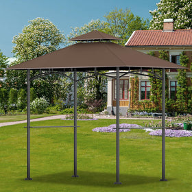 OIPUNSHLE brown canopy cover designed for L-GG001PST-F model stability.