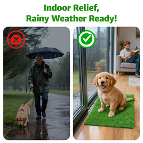 Oiyeefo artificial turf for patio balcony setup, pet-friendly spaces