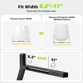 Oiyeefo versatile-use stand suits plants, pet bowls, or speakers.
