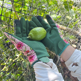 OIZEN Gardening Gloves double-stitched seams for long-lasting durability