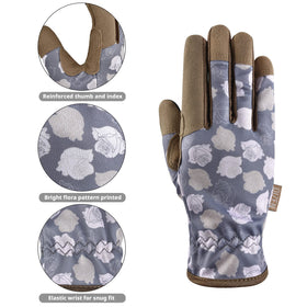 OIZEN gloves with reinforced palm and 5 mm foam for improved grip and protection