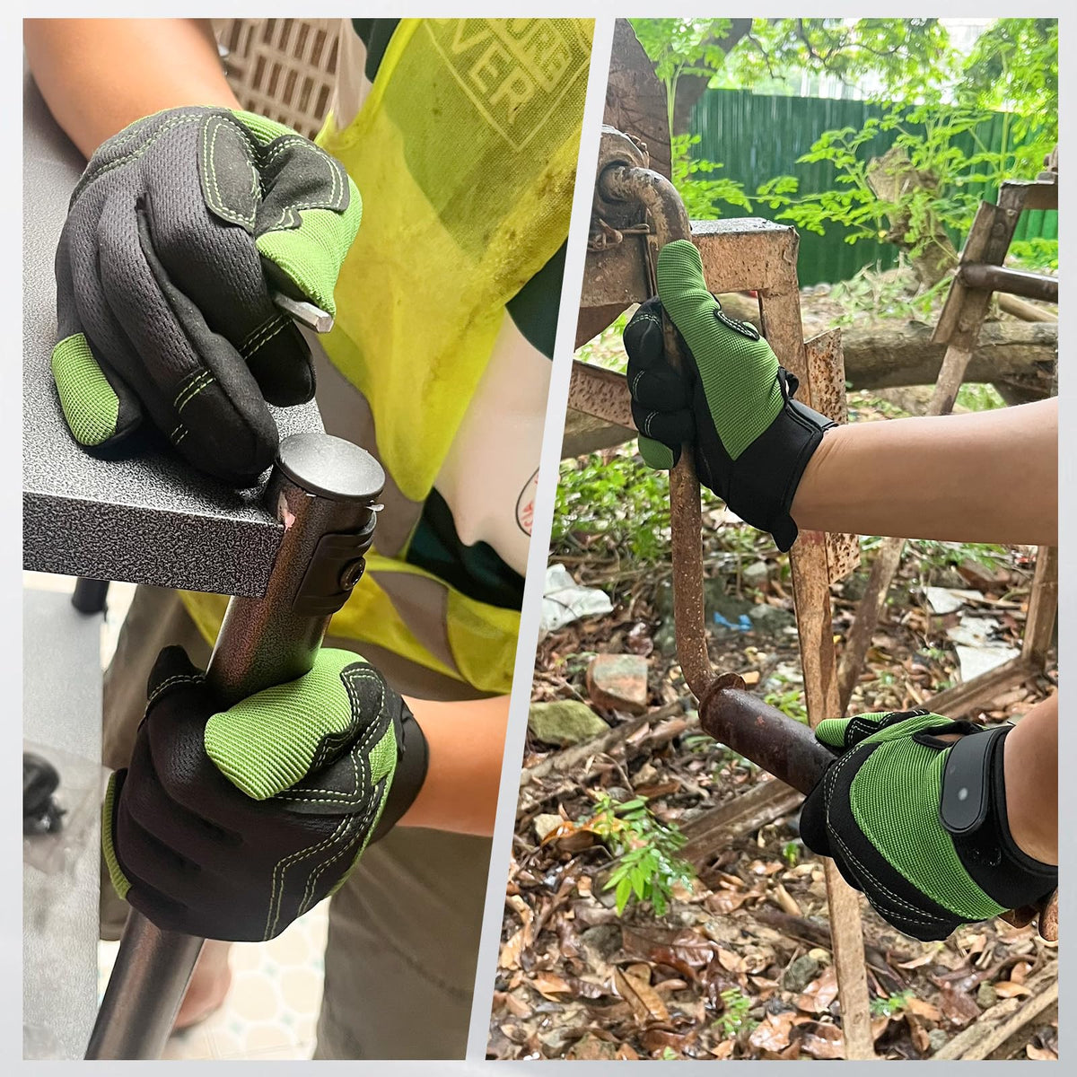 OIZEN multipurpose gardening gloves suitable for weeding, pruning and more tasks.