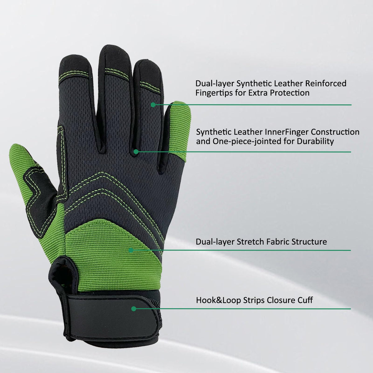 OIZEN thorn-proof puncture-resistant gloves protect hands while pruning and weeding.
