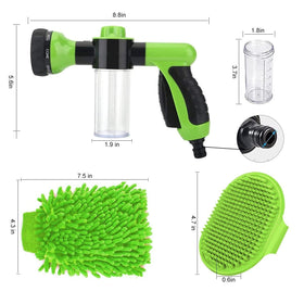 OJKGV foam cannon with soap dispenser for convenient suds.