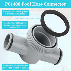OJP P61408 T Joint features a leak-proof seal for reliable pool performance