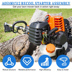 OJP pull start assembly for Echo PAS-225 delivers dependable starting power and simple installation.