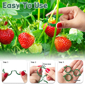 OJYUDD clip used to wrap around tomato stem for stable support