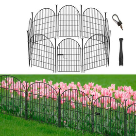 Okaygardn garden fence border panel assembly for quick setup