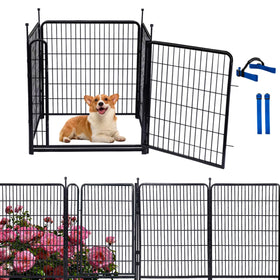 Okaygardn tall garden fence panel for outdoor borders and pet containment.
