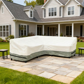 okcool six-click strap system securing the sofa during wind