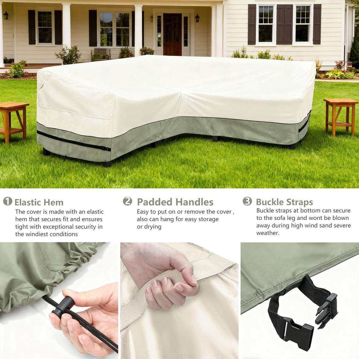 okcool air vents promote circulation to keep the sofa dry