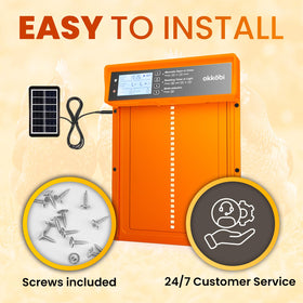 OKKÖBI weather-ready door withstands harsh conditions for year-round use.