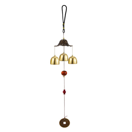 OKKRMGZ feng shui wind chime garden exterior highlights durable zinc alloy for year-round outdoor decor