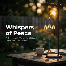 OKKRMGZ pentatonic wind chime sound invites relaxation and meditative calm during daily routines