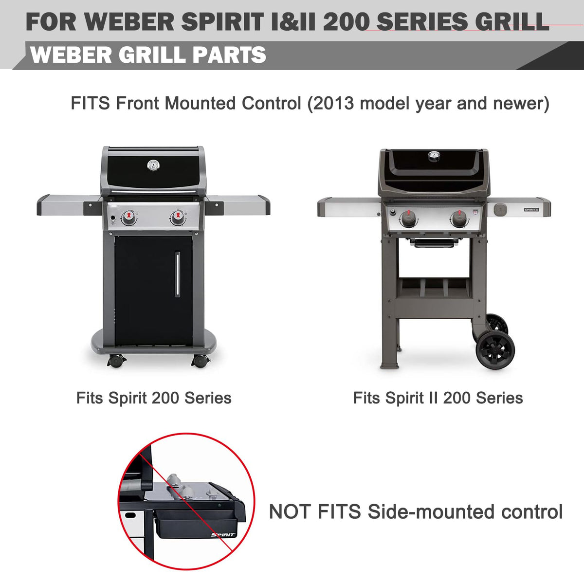 Oklagarden cast-iron Spirit grates retain heat for durable grilling