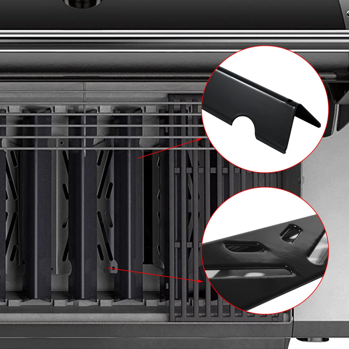 Oklagarden Genesis II GS4 grill parts for Weber compatibility.