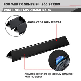 Oklagarden Genesis II LX 340-series parts for consistent grilling.