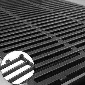 Oklagarden Genesis II set includes two grates, flavorizer bars, and heat deflectors.