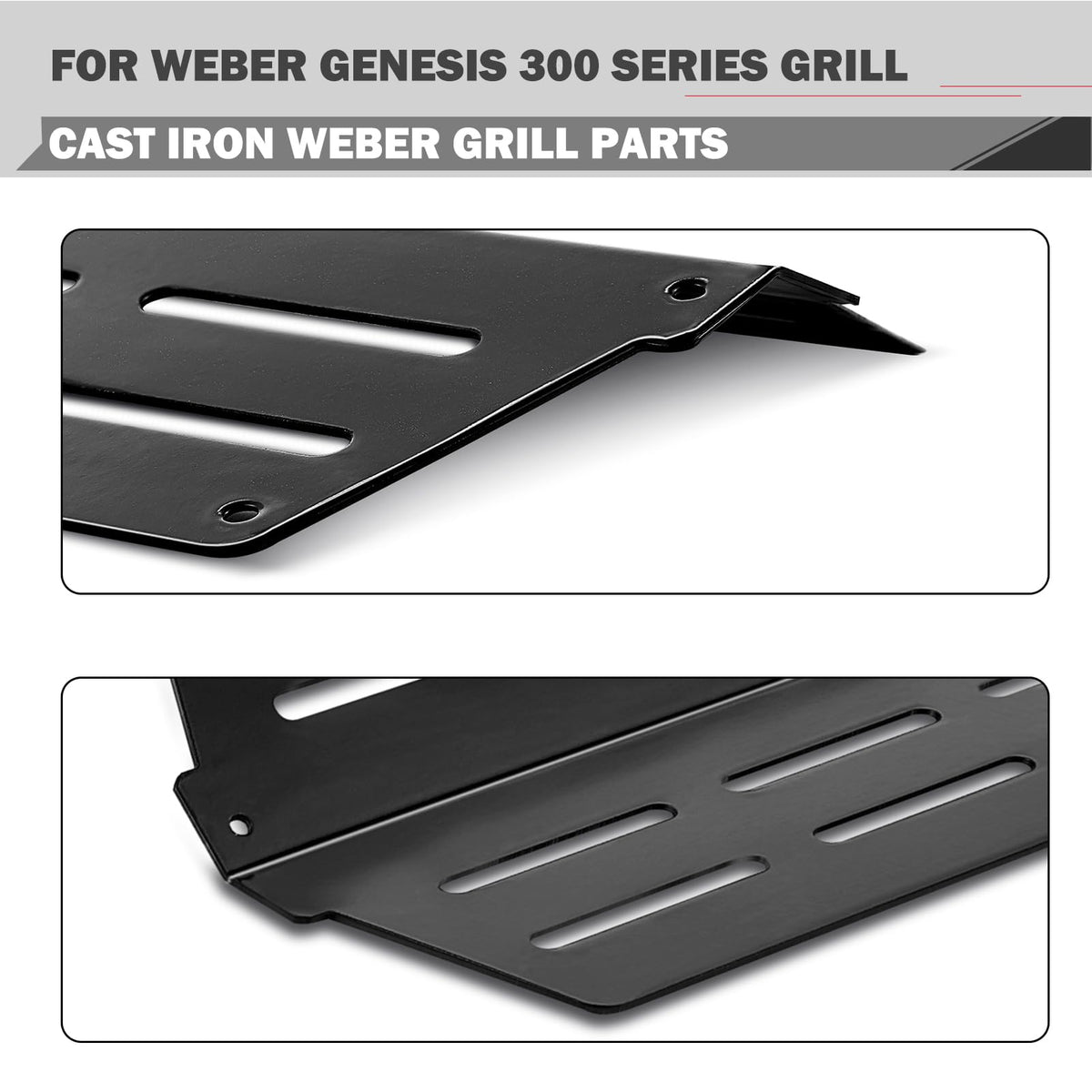 Oklagarden Genesis 5-piece flavorizer bars and 2-piece deflector set ships complete.