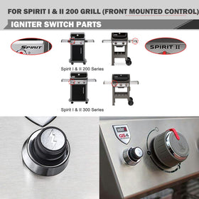 Oklagarden Weber igniter installation steps image demonstrates easy swap