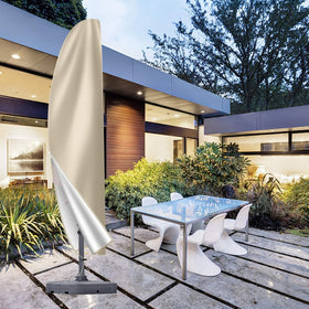 OKPOW round, square, or offset umbrella covers suit various patio layouts