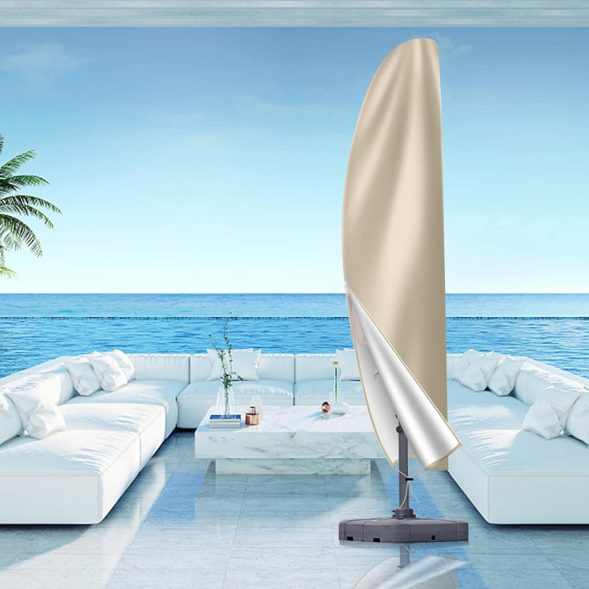 OKPOW storage bag enables compact, hassle-free after-season storage