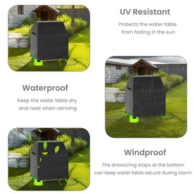 OKPOW waterproof and dustproof design guards against rain and debris