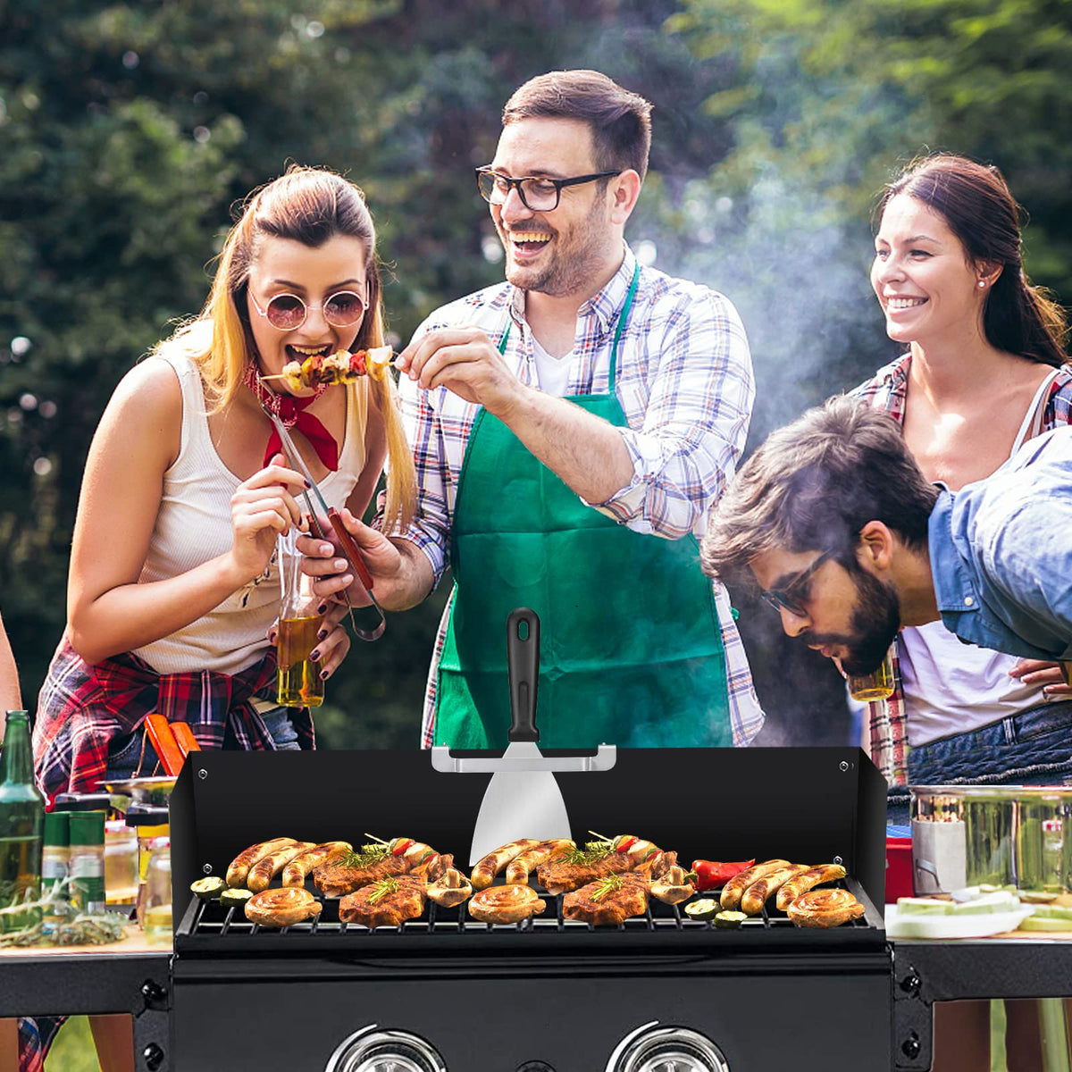 Olaismln griddle spatula holder compatible with Blackstone and Camp Chef