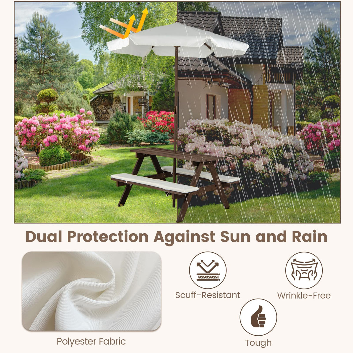 Olakids safety features with rounded edges and sturdy build.