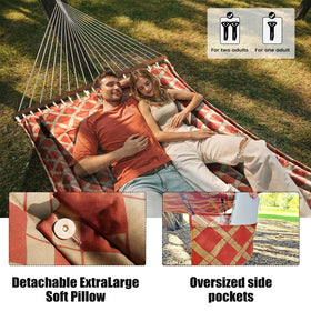 OLALACOZY spreader bars and robust ropes provide stable hanging.