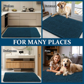OLANLY Dirt Trapping Entry Mat helps keep floors cleaner between cleanups.