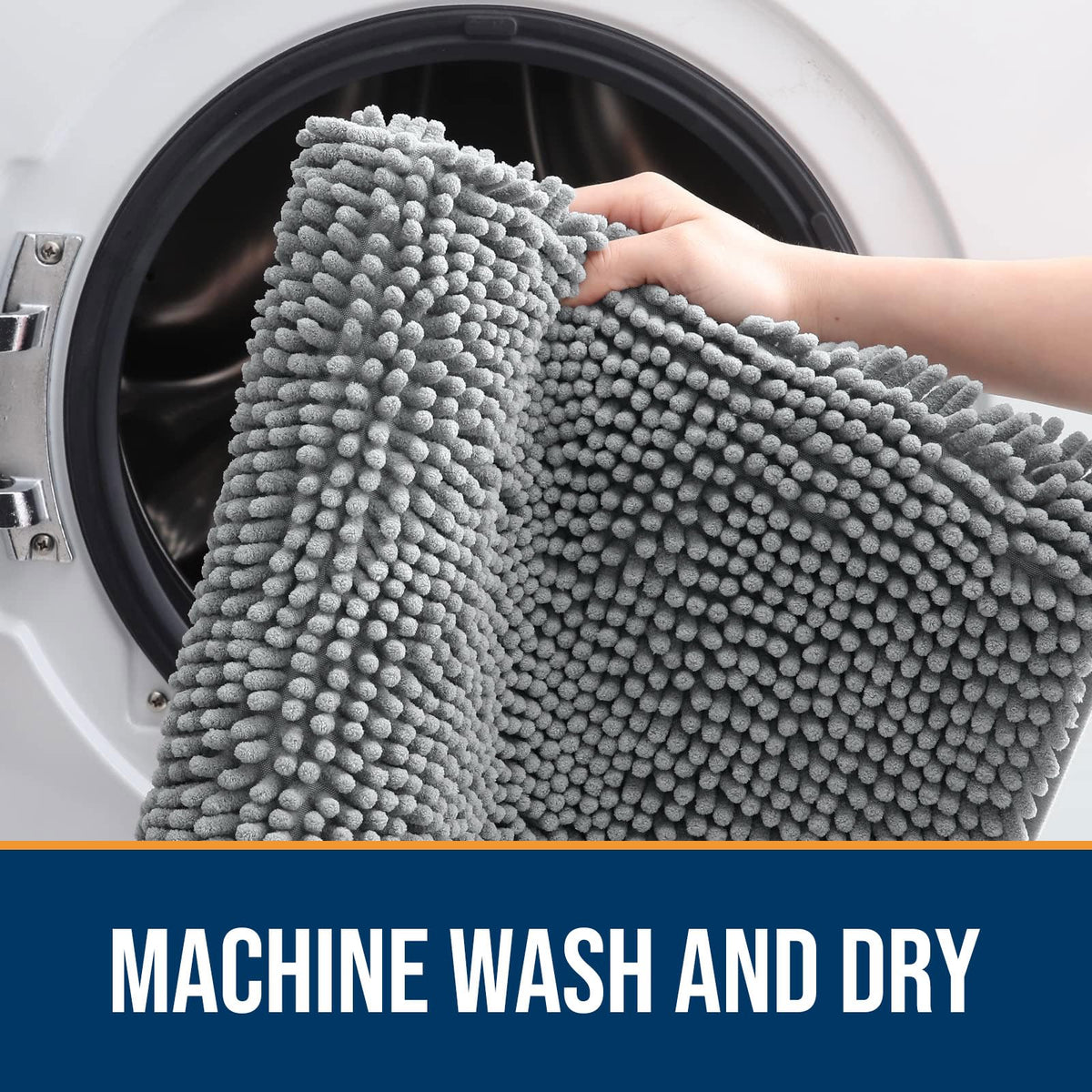 OLANLY dog door mat 70x32 machine washable for easy cleaning