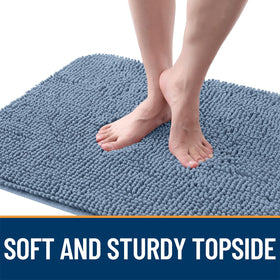 OLANLY low-profile 1inch design fits under doors smoothly.