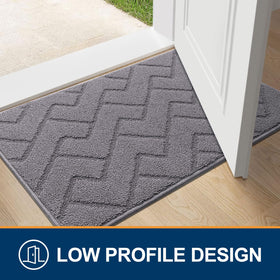 OLANLY mat emphasizes easy cleaning and quick maintenance