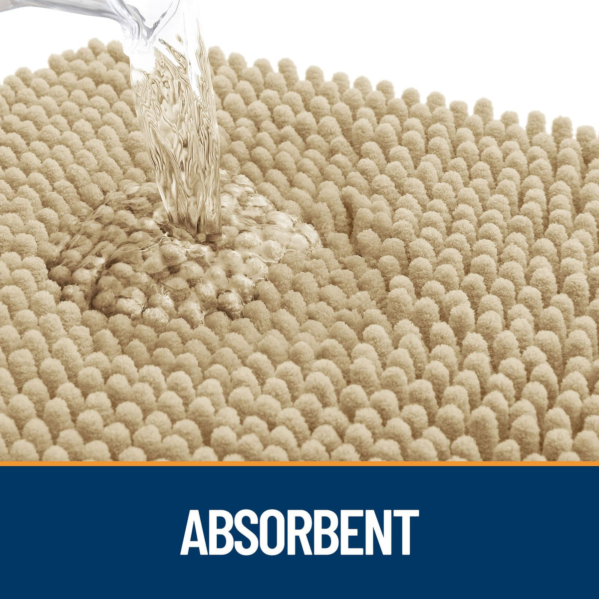 OLANLY mat absorbs moisture and dirt to protect indoor floors