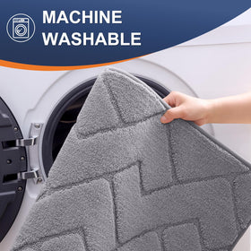 OLANLY easy-clean mat simplifies maintenance with vacuuming and spot cleaning.
