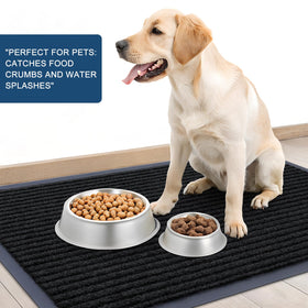 OLANLY easy-clean mat resists wear with simple vacuums or shakes.