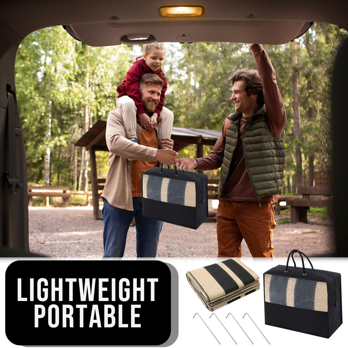 OLANLY Edges reinforced for durability against outdoor wear