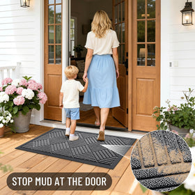 OLANLY entrance mat ideal for indoor and outdoor use in all seasons.