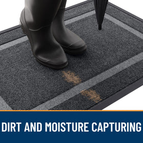 OLANLY entrance mat indoor outdoor use suits versatile spaces.