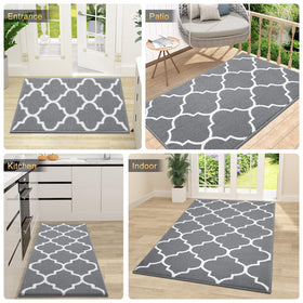 OLANLY entryway mat absorbs moisture quickly to reduce wet footprints