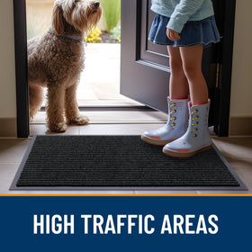 OLANLY entryway ready mat suitable for porch or patio setups.